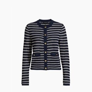 RAG & BONE Viola Cotton-Blend Stripe Cardigan